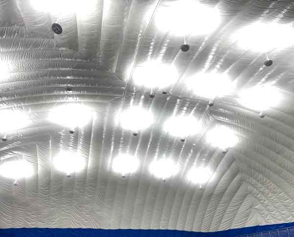 充气膜体育馆照明 充气膜体育馆照明